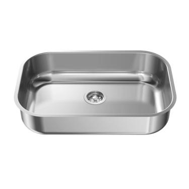 Imagem de Cuba Cozinha Gourmet Pia Aço Inox Alto Brilho 56X35X17Cm