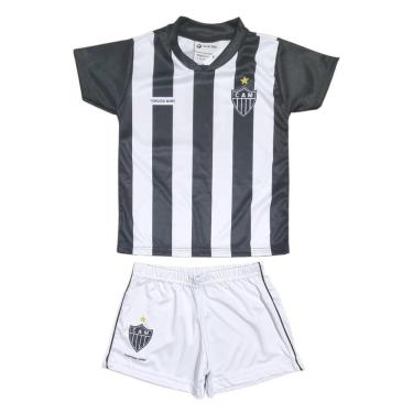 Imagem de Conjunto Uniforme Bebê Atlético MG Oficial - Torcida Baby