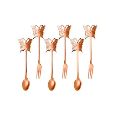 Imagem de Jogo de Talheres L`Hermitage Romantique Inox 6 Peças Cobre