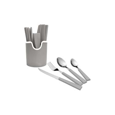 Imagem de Faqueiro Dynasty Monte 25 Peças Cabo Plástico Inox