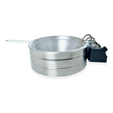 Imagem de Fritadeira Elétrica 3 Litros Tacho Profissional C/termostato Voltagem: