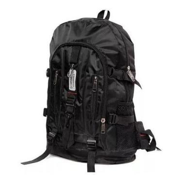 Imagem de Mochila Caveirão Reforçada Motoqueiro Impermeável Chl 938, Preto