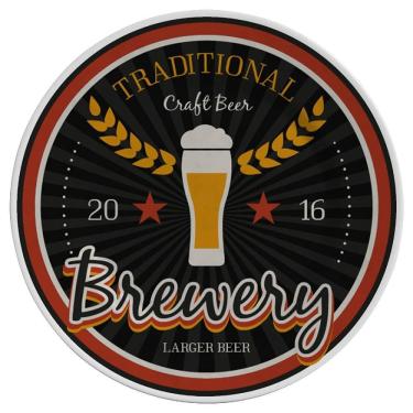 Imagem de Conjunto Com 6 Pratos Raso Beer Plus  C