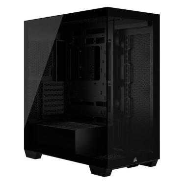 Imagem de Gabinete Gamer Corsair 3500X Tempered Glass Mid-Tower, Sem FANs, Preto - CC-9011276-WW-Unissex
