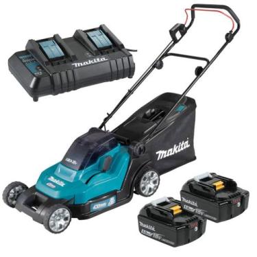 Imagem de Cortador De Grama 2 Baterias 18v 5ah Makita Dlm432z Com Carregador Dup