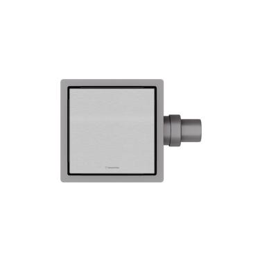 Imagem de Ralo Tramontina Neo Square 94535304 15x15 com Tampa Aço Inox Acetinado
