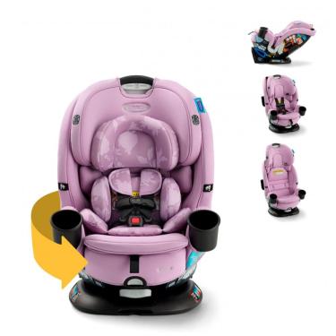 Imagem de Cadeira para Carro 3em1 Rotativa Graco Turn2Me Lilac Mod Rear-Facing Forward-Facing Booster até 45 kg