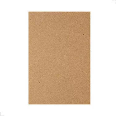 Imagem de Kit 50 Placas Chapa Mdf Cru 3mm 20x28 Cm Quadro Artesanato