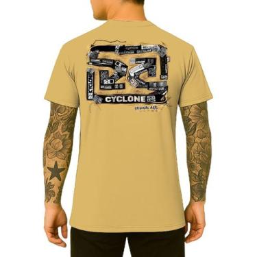 Imagem de Camisa Cyclone Zone Metal, Amarelo paçoca, G