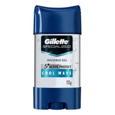 Imagem de Antitranspirante Invisible Gel Gillette Cool Wave 113g