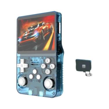 Imagem de Console De Videogame Retro Portátil BOYHOM R36S De 64GB Com Tela IPS D