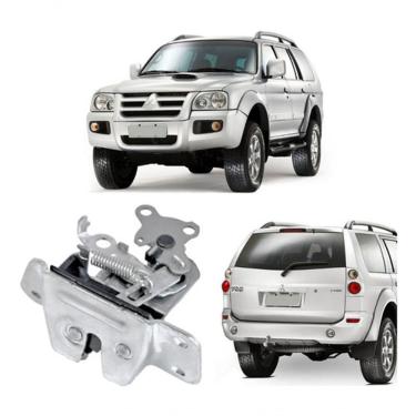 Imagem de Fechadura Elétrica Interna para Porta-malas Pajero Sport 99 a 11 Compatível com Mitsubishi 4 Portas Aço Resistente