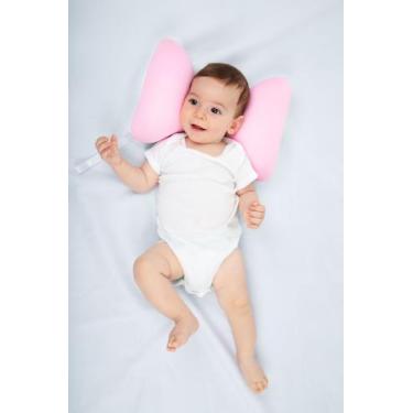 Imagem de Suporte Para Cabeça Bebê Protetor de Pescoço Infantil Borboleta Unisse
