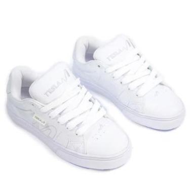 Imagem de Tênis Tesla Hertz All White-Unissex