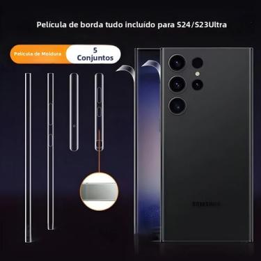 Imagem de Película Hidrogel Transparente Para Samsung Galaxy S23 S24 Ultra Plus,