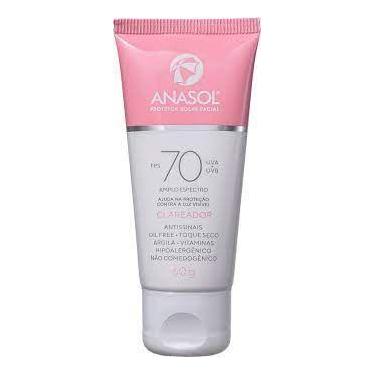 Imagem de Anasol - Protetor Solar Facial FPS70 Clareador 60g