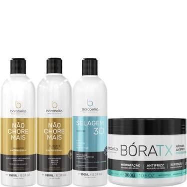 Imagem de Borabella Kit Não Chore + Selagem 3x350ml + Bóratx 300g