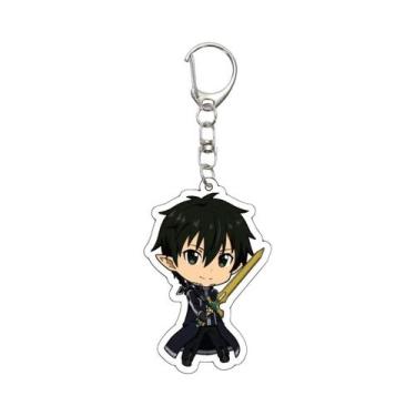 Imagem de Chaveiro Anime Sword Art Online 55MM Alice Synthesis Kirigaya Kazuto Y