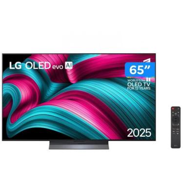 Imagem de Smart TV 4K LG OLED 65" Polegadas Processador 9 Gen8 AI, WebOS 25 e Wi