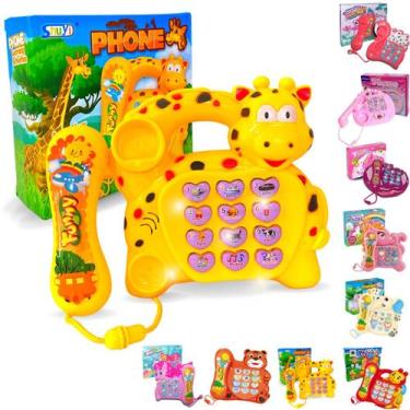 Imagem de Telefone Musical Infantil Vários Modelos Brinquedo Educativo - - Europ