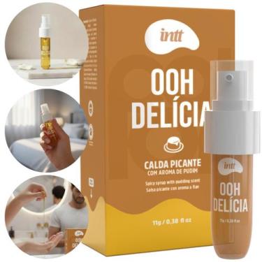 Imagem de Ooh Delícia Calda Beijável Pulsante Picante Intt Sabor Pudim 11g - Int