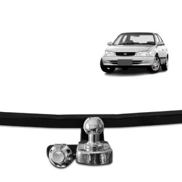 Imagem de Engate de Reboque Toyota Corolla 1999 a 2001 Completo Fixo 700kg - Bru