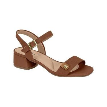Imagem de Sandalia Feminina Modare 7211.101.102465 conforto Avelã, Avela, Camel,