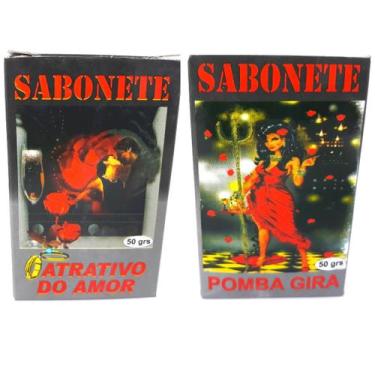 Imagem de Sabonete Pomba Gira Atrativo do Amor Sorte Encanto Sedução Paixão Amar
