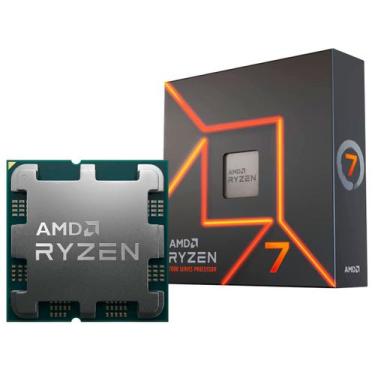 Imagem de Processador AMD Ryzen 7 7700X, 4.5GHz (5.4GHz Boost), Zen 4, Cache 40M