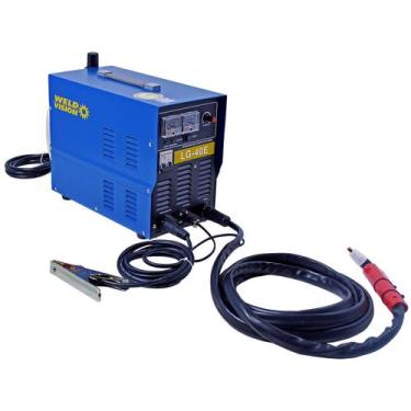 Imagem de Fonte de Corte Plasma Manual Weld Vision LG40E com Tocha e Acessórios