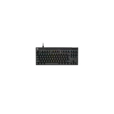 Imagem de Teclado Gamer Logitech G PRO X TKL RAPID, Switches Magnético-analógicos, Modo Rapid Trigger, Layout US, Preto - 920-013131