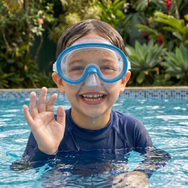Imagem de Máscara de Mergulho Infantil Azul Mor