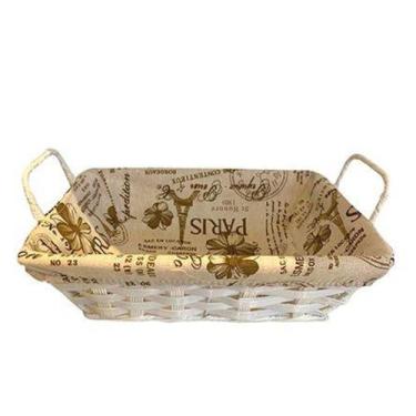 Imagem de Cesta retangular Paris 27x20 cm - Dolce Home