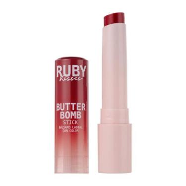 Imagem de Gloss Stick Butter Bomb - Ruby Kisses Cor:Cinnamon Roll, Cinnamon Roll
