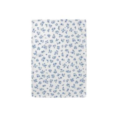 Imagem de Pano De Copa Prata Floral Sereno Dohler, Azul
