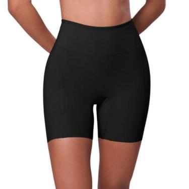 Imagem de Bermuda Realça Bumbum Quadril Nayane Rodrigues, GG, Preto
