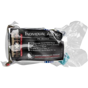 Imagem de Kit de Primeiros Socorros North American Rescue NAR Compacto para Trau