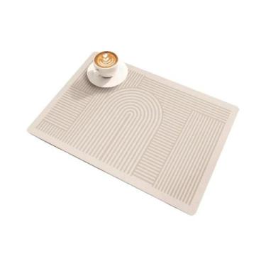 Imagem de Tapete De Secagem De Louça Super Absorvente Antiderrapante Moderno Min