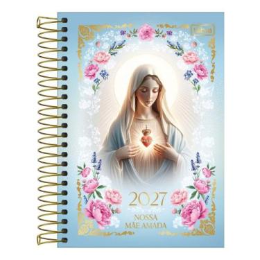Imagem de Agenda Bíblica 2027 Espiral Diária Devocional 12,9cm X 18,7cm M5 - Til