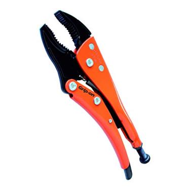 Imagem de Grip-On - GR12110 12110 Alicate de travamento de mandíbula curva de 25,4 cm em epóxi laranja