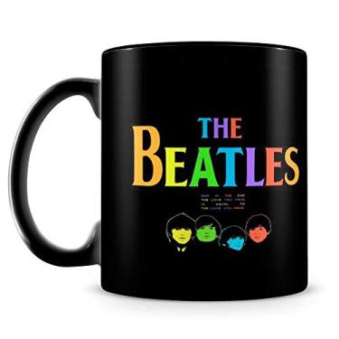 Imagem de Caneca The Beatles (100% Preta)