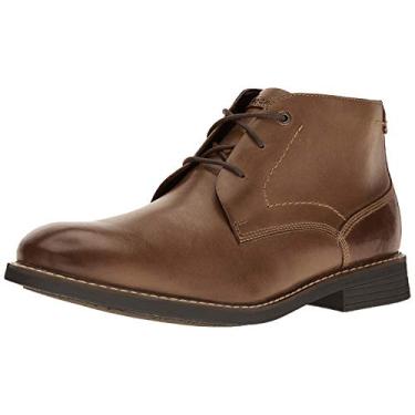 Imagem de Bota masculina Rockport Classic Break Chukka, Dark Brown Leather, 15