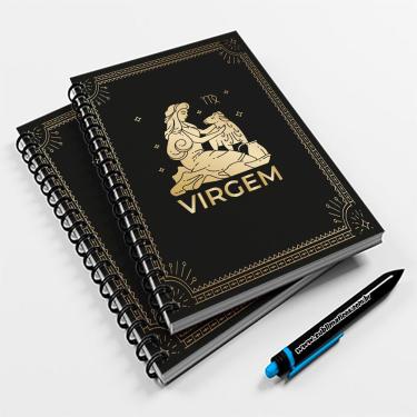 Imagem de Caderno Universitário 96fls Signo Virgem