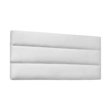 Imagem de Cabeceira Painel La Italiana King 195cm Corino Branco