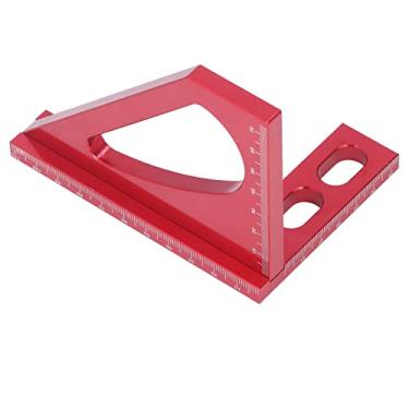 Imagem de Medidor de esquadria de design, medidor de ângulo de sela inoxidável de 45 90 graus para medição