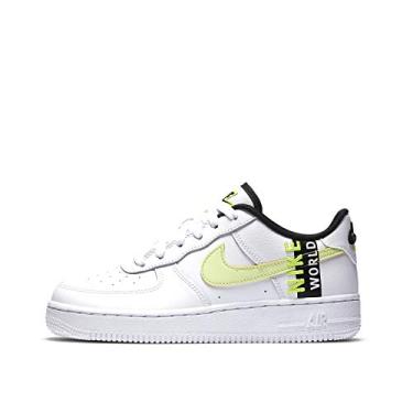Imagem de NIKE Tênis de corrida unissex Air Force 1 Lv8 1 (Gs), Branco, pouco volt, preto, 35 BR