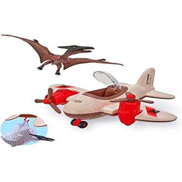 Imagem de Avião Dino Flying, Usual Brinquedos, Cores Sortidas