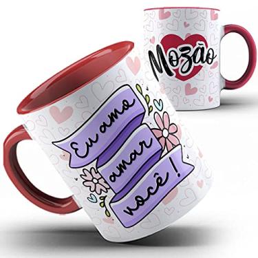 Imagem de Caneca vermelha Amo amar você Mozão
