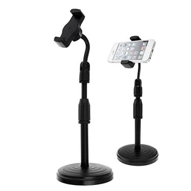 Imagem de Suporte Mesa Celular Portátil Selfie 360º Tripé Smartphone