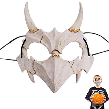 Imagem de esqueleto animal do Dia das Bruxas,Acessórios fantasia cosplay caveira animais Halloween - Adereços máscaras para festas cosplay Halloween Sritob